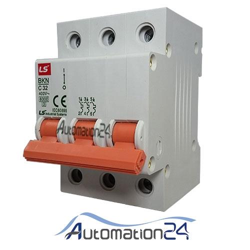 کلید مینیاتوری LS سه فاز 32 آمپر تیپ C